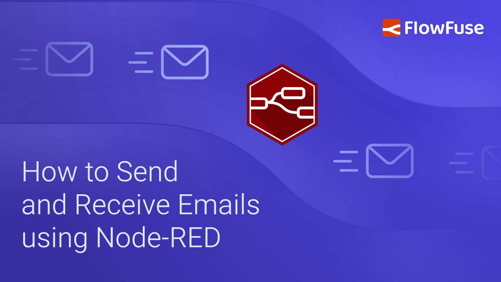Image representing How to Send and Receive Emails using Node-RED