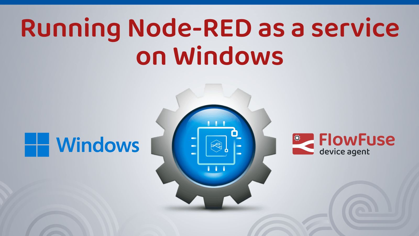 Image representing Run Node-RED as a service on Windows