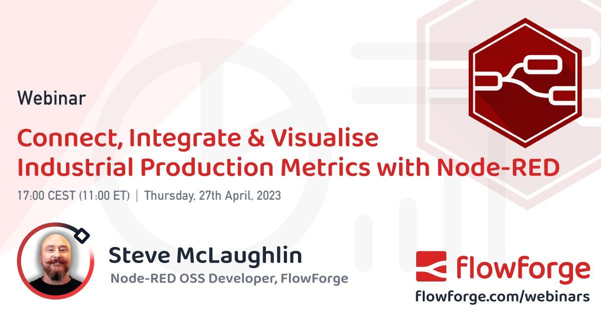 Image representing Connect, Integrate & Visualize Industrial Production Metrics with Node-RED