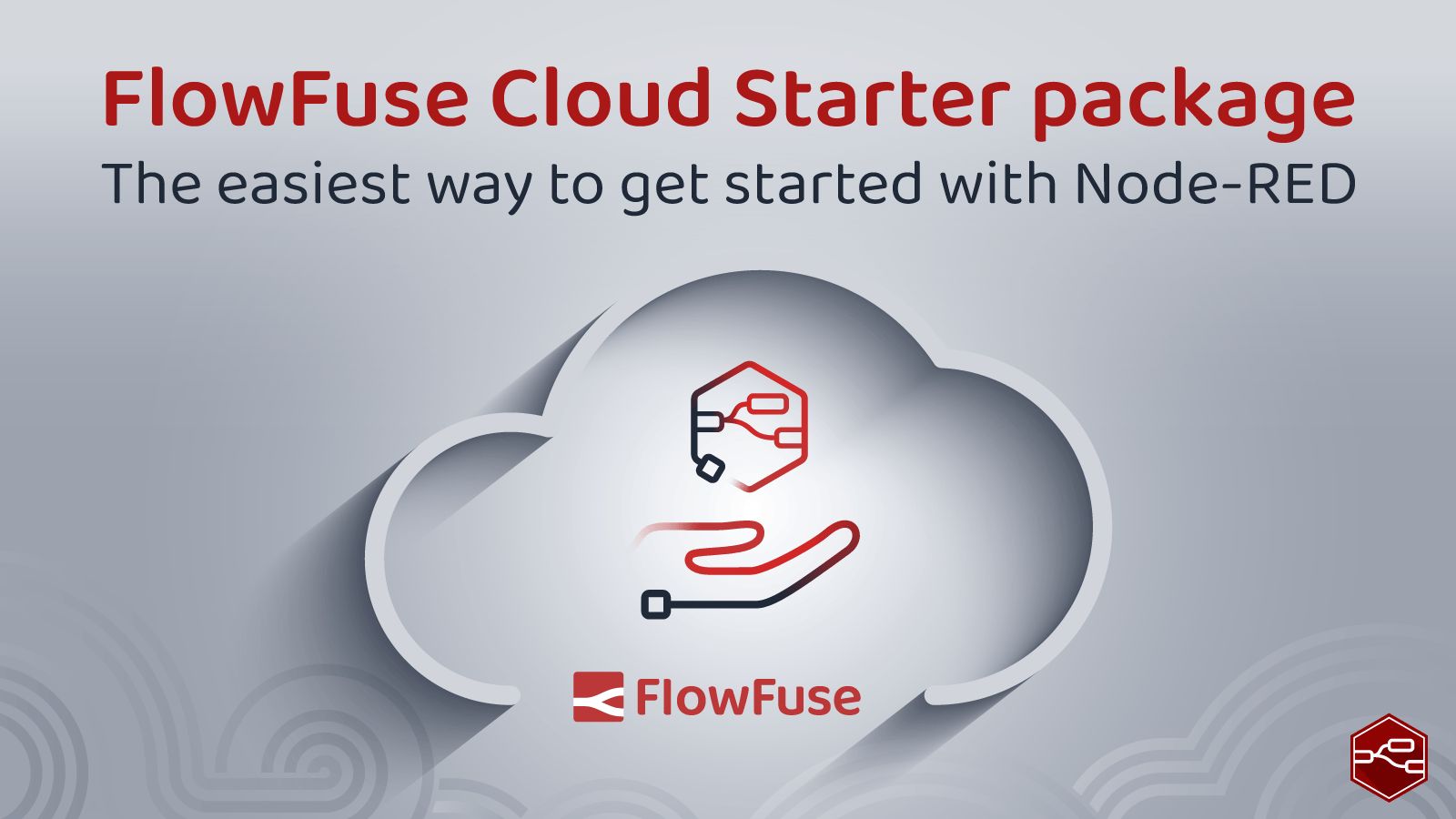 Image representing FlowFuse Cloud Starter package - The easiest way to get started with Node-RED