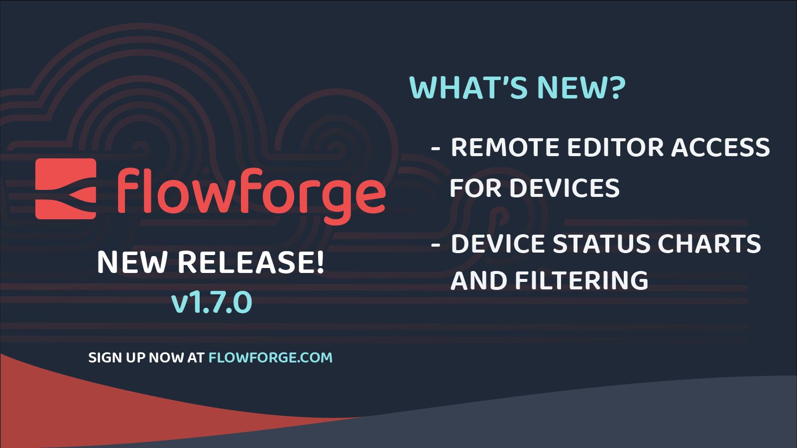 Image representing FlowFuse 1.7 Now Available with Remote Node-RED Editor Access