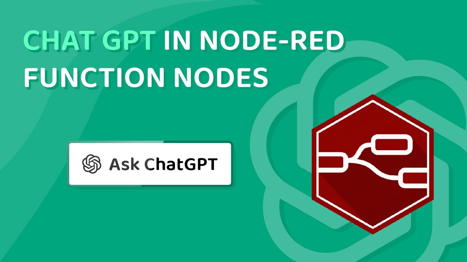Image representing Chat GPT in Node-RED Function Nodes