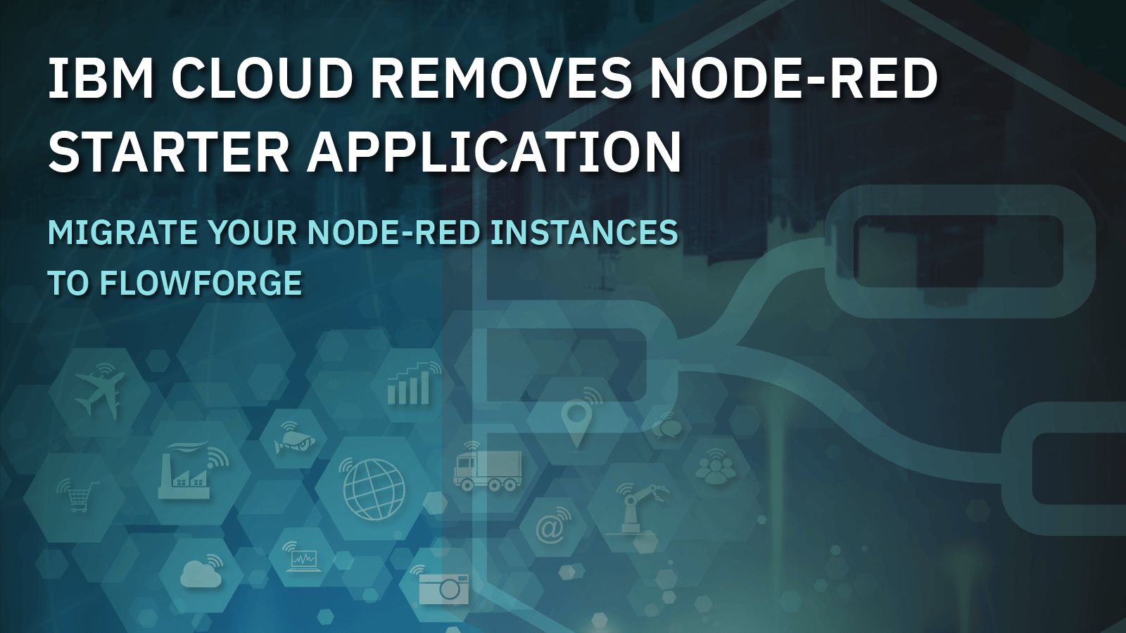 Image representing IBM Cloud removes Node-RED starter application