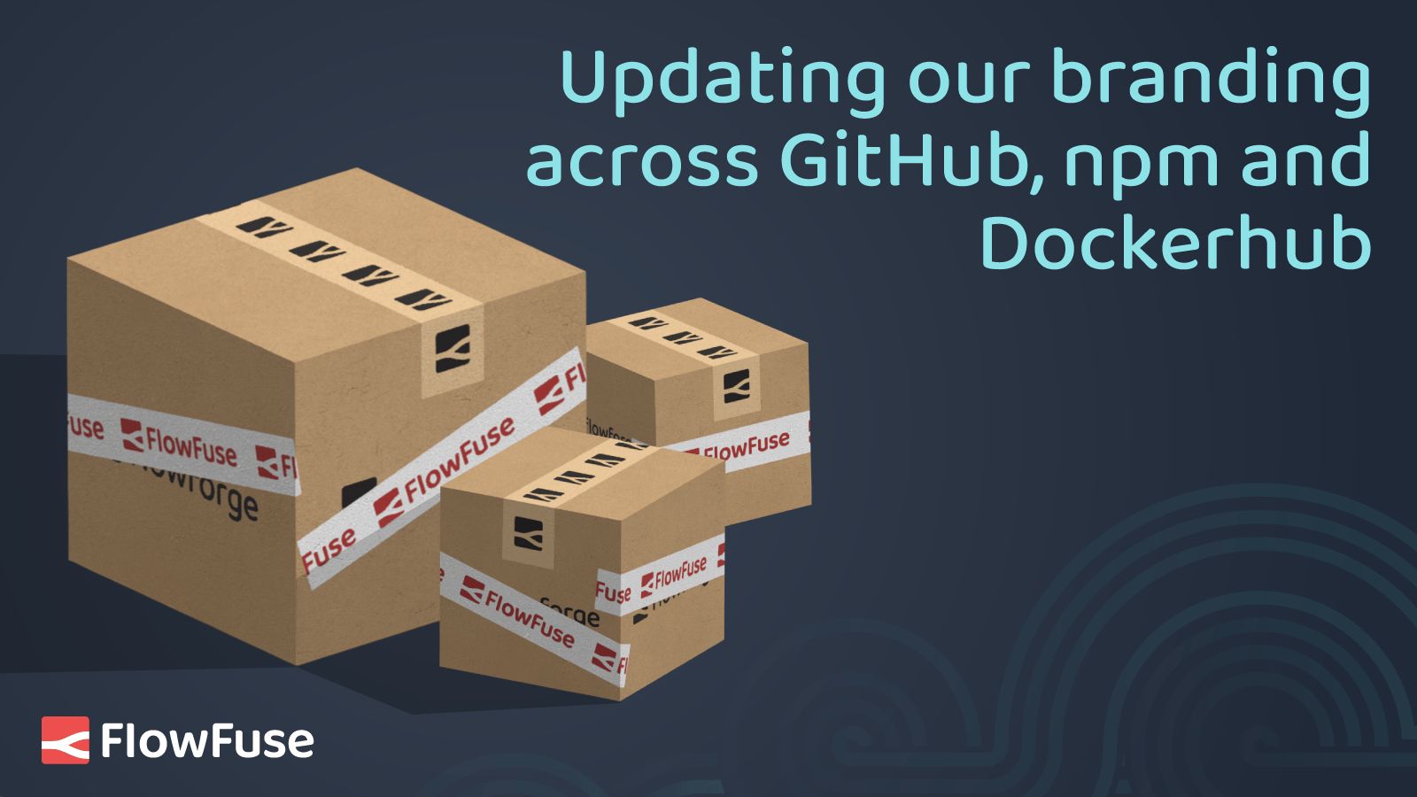 Image representing Updating our branding across GitHub, npm and Dockerhub