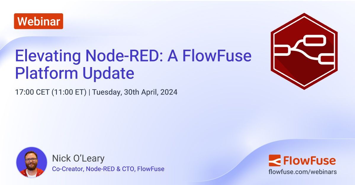 Image representing Elevating Node-RED: A FlowFuse Platform Update